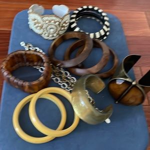 assorted vintage boho summer bracelets and bangles GREAT VALUE!